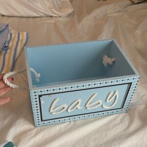 Blue Baby Storage Box